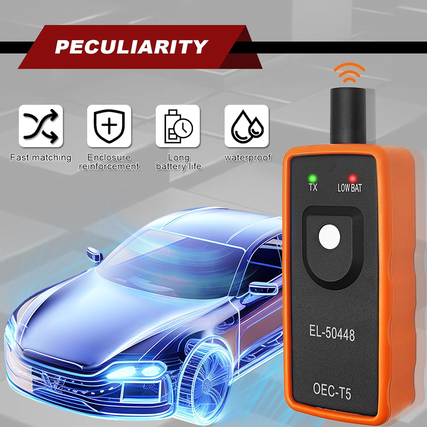 GM Automotive Tire Pressure Monitor - Tire Sensor Reset Tool Car Accessories EL-50448 Compatible with Most GM Series Vehicles - Image 5