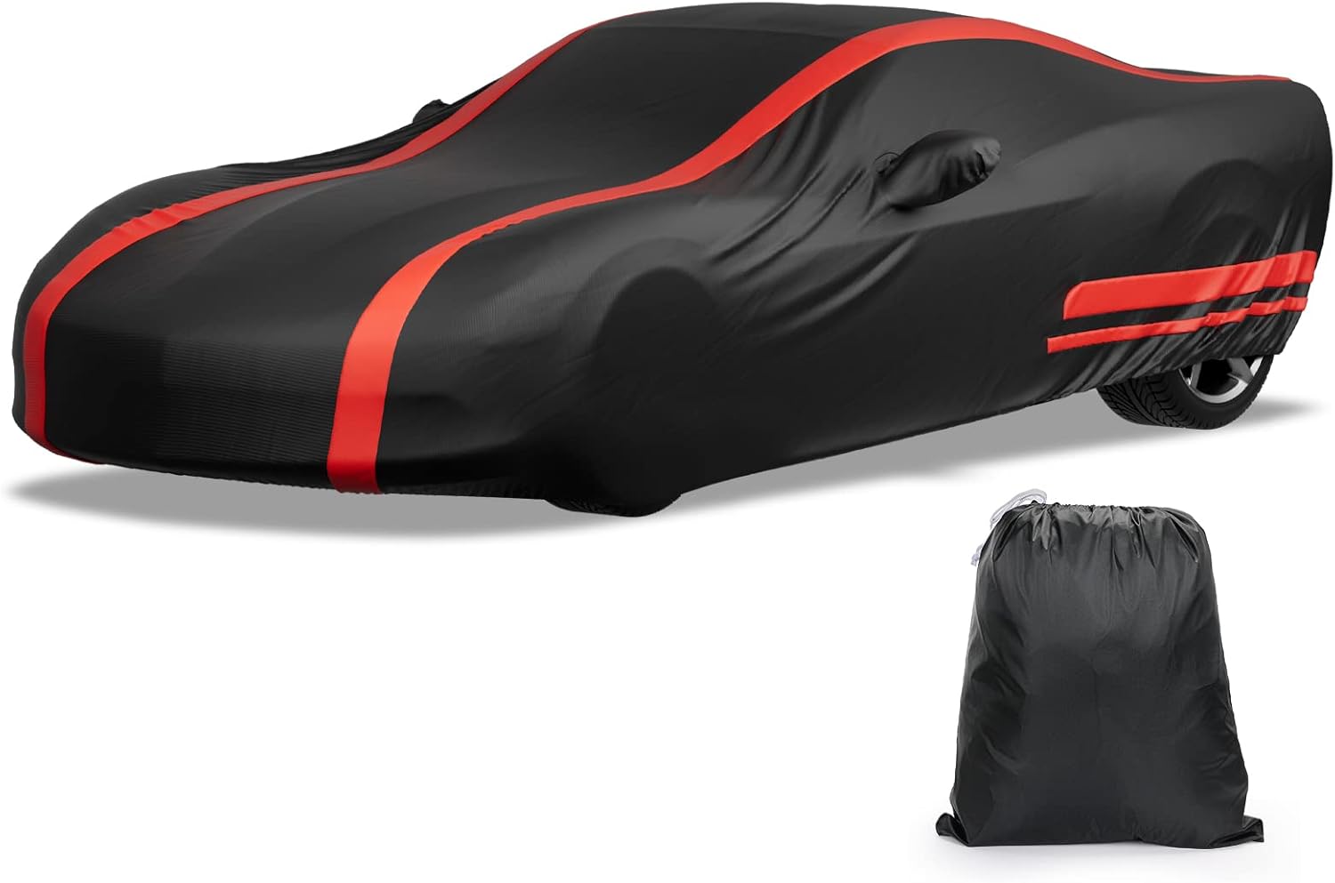 Car Cover Compatible with 2005-2013 Corvette C6 Stingray/Z06/Z51, Waterproof All Weather Car Cover Indoor Outdoor