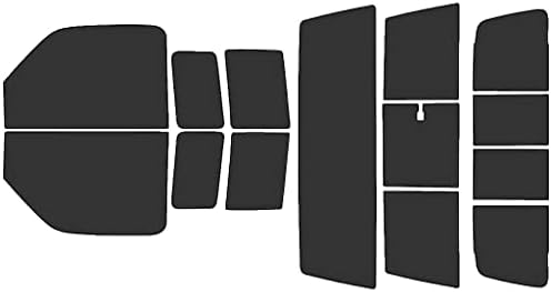 Rvinyl Window Tint Kit Compatible with Ford Ranger 1993-2011 - Complete Precut Kit - 20%