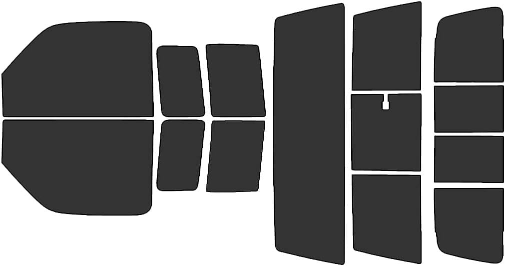 Rvinyl Window Tint Kit Compatible with Ford Ranger 1993-2011 - Complete Precut Kit - 20% - Image 2