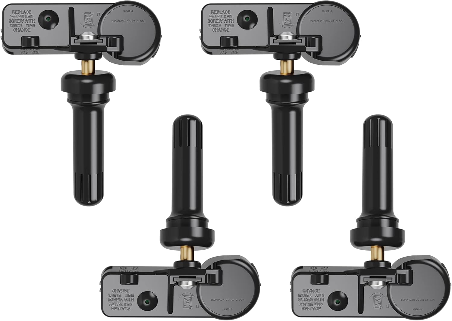 TPMS Sensor for Ford F150 4-Pack,315MHZ Tire Pressure Monitor System for or Ford F150 F250 F350 F450 F550,Escape,Fusion, Lincoln MKX MKC,Mercury Replaces# 9L3Z1A189A,DE8T1A180AA,DR3Z1A189A.